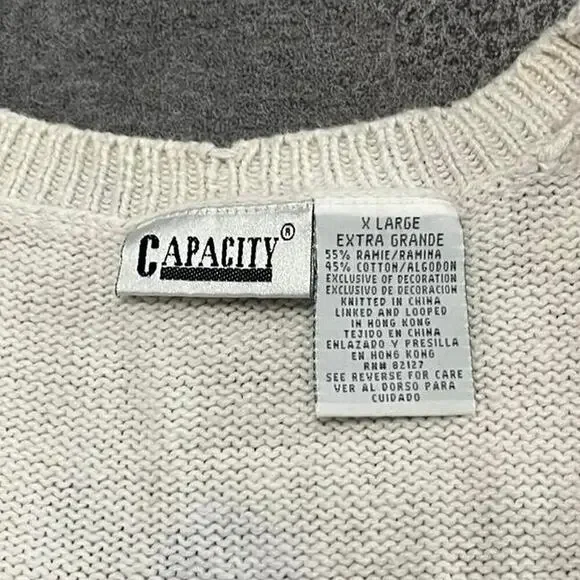 Candid Women's Leaf Pattern Cardigan Sweater - Multicolor - Picture 5 of 6